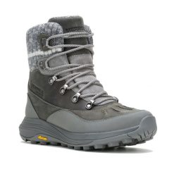 Śniegowce damskie Merrell Siren 4 Thermo Mid Zip WP. Szare trapery i śniegowce Merrell. Za 499.99 zł.