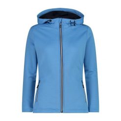 Bluza damska turystyczna CMP 31E1836. Niebieskie bluzy sportowe CMP, l, bez wzorów, bez kaptura. W wyprzedaży za 346.30 zł.