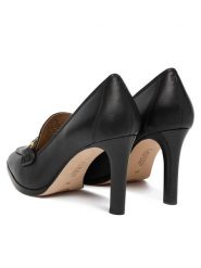 LAUREN RALPH LAUREN Szpilki 802P04169001 Czarny. Czarne szpilki Lauren Ralph Lauren, bez wzorów, ze skóry, bez obcasa, na szpilce, bez zapięcia. Za 989.99 zł.