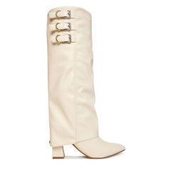 Kozaki Guess. Kozaki Guess, bez obcasa, na słupku, bez zapięcia. Za 1,139.00 zł.