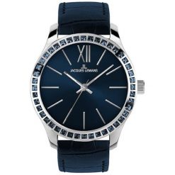 Jacques Lemans Rome 1-1841K. Niebieskie zegarki Jacques Lemans. W wyprzedaży za 445.00 zł.