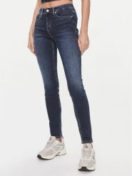 Calvin Klein Jeans Jeansy J20J222445 Granatowy Skinny Fit. Niebieskie jeansy Calvin Klein Jeans, bez wzorów. Za 299.99 zł.
