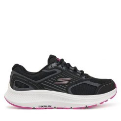 Buty do biegania Skechers. Czarne obuwie sportowe Skechers, bez zapięcia, do biegania. Za 259.99 zł.