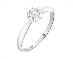 Pierścionek srebrny z cyrkonią. Szare pierścionki Apart, z cyrkonią, srebrne. Za 149.00 zł.