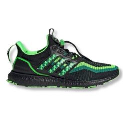 Buty unisex Adidas Ultraboost DNA do biegania. Czarne obuwie sportowe Adidas, bez zapięcia, do biegania. W wyprzedaży za 487.00 zł.
