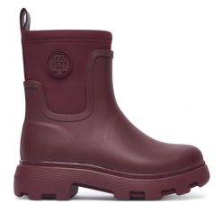 Kalosze Tommy Hilfiger. Czerwone kalosze TOMMY HILFIGER, bez wzorów. Za 489.99 zł.