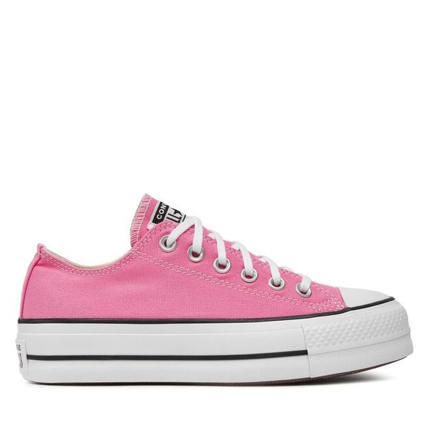 Trampki Converse. Brązowe trampki Converse, bez wzorów, bez zapięcia. Za 449.99 zł.