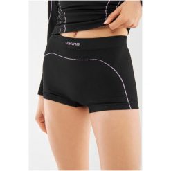 Bielizna damska VIKING Etna 2.0 Lady Boxers Bamboo. Czarna bielizna sportowa Viking, bez wzorów. Za 49.99 zł.