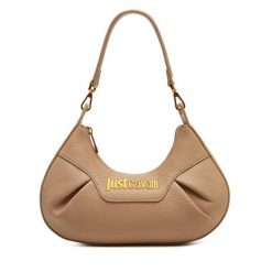 Torebka Just Cavalli. Brązowe torebki klasyczne Just Cavalli, bez wzorów, bez dodatków. Za 319.99 zł.