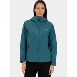 Płaszcz przeciwdeszczowy damski Columbia Ampli-Dry II Shell. Zielone kurtki sportowe Columbia, xs, bez wzorów, bez kaptura, trekkingowe. Za 637.99 zł.