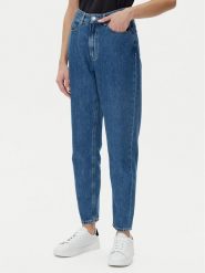 BOSS Jeansy Ruth 50529972 Niebieski Mom Fit. Niebieskie jeansy Boss, bez wzorów. Za 319.99 zł.
