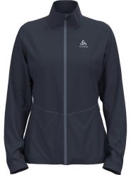 Odlo Kurtka softshellowa "Markenes" w kolorze granatowym rozmiar: XL. Niebieskie kurtki sportowe Odlo, xl, bez wzorów, bez kaptura, outdoorowe. Za 198.10 zł.