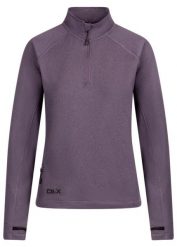 DLX Theresa damska bluza 1/2 zip Wisteria Marl. Fioletowe bluzy DLX, s, bez wzorów, bez kaptura. Za 223.99 zł.