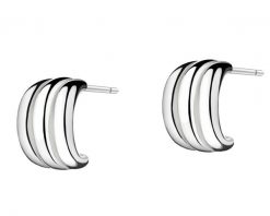 Kolczyki srebrne. Szare kolczyki Apart, srebrne. Za 109.00 zł.