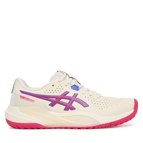 Buty do tenisa Asics. Szare obuwie sportowe Asics, bez zapięcia, tenisowe. Za 369.99 zł.