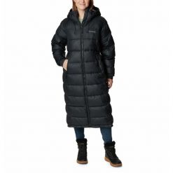 Płaszcz Puchowy Columbia Pike Lake Ii Long Jacket Damski Zimowy. Czarne płaszcze Columbia, na zimę, m, bez wzorów, z puchu, bez kaptura. Za 910.99 zł.