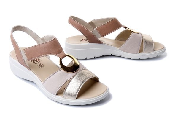 IMAC 204874 557380 54192/013 rope/beige, sandały damskie. Brązowe sandały Imac, bez wzorów, bez obcasa, na koturnie, bez zapięcia. Za 269.90 zł.