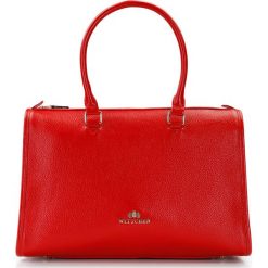 Torebka damska. Czerwone torby na ramię Wittchen, bez wzorów, ze skóry, eleganckie, do ręki, bez dodatków. W wyprzedaży za 299.90 zł.