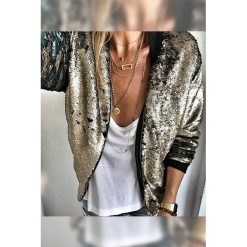 Bluza ROSY SILVER. Szare bluzy Bluza ROSY SILVER, l, bez wzorów, bez kaptura. W wyprzedaży za 119.00 zł.