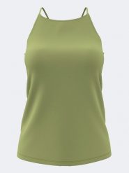 Joma Top funkcyjny w kolorze zielonym rozmiar: S. Zielone topy Joma, s, bez wzorów, z bawełny, bez kołnierzyka, bez ramiączek. Za 39.58 zł.
