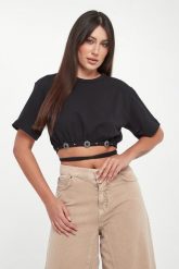 T-shirt damski Ariano PINKO. T-shirty Pinko, m, bez wzorów, bez kołnierzyka, bez ramiączek. Za 809.00 zł.