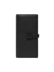 Furla Portfel Flow Continental Bifold WP00402-BX2045-O6000-1020 Czarny. Czarne portfele Furla, bez wzorów, ze skóry. Za 899.99 zł.
