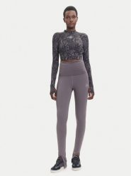 Adidas by Stella McCartney Legginsy True Strength JX4321 Szary Slim Fit. Szare legginsy adidas by Stella McCartney, l, bez wzorów, z syntetyku, na fitness i siłownię. Za 529.99 zł.