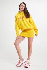 Sukienka dresowa DSQUARED2. Sukienki Dsquared2, xxs, bez wzorów, z dresówki, bez kołnierzyka, bez ramiączek. W wyprzedaży za 1,819.35 zł.