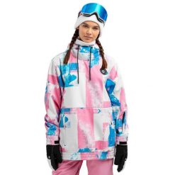 Kurtka snowboardowa damska W1-W Holi. Czerwone kurtki narciarskie SIROKO, xl, bez wzorów, z softshellu, bez kaptura, narciarskie. W wyprzedaży za 294.95 zł.