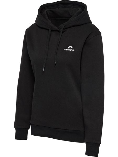 Bluza damska z kapturem Newline Lea. Czarne bluzy Newline, l, bez wzorów, z bawełny, z kapturem. Za 198.00 zł.