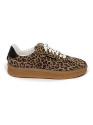 Steve Madden Skórzane sneakersy w kolorze brązowo-jasnobrązowym rozmiar: 36. Brązowe trampki Steve Madden, bez wzorów, z materiału, bez zapięcia. Za 205.93 zł.
