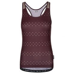 Damski tank top Kilpi Vai. Czerwone topy Kilpi, s, bez wzorów, bez kołnierzyka, bez ramiączek. Za 153.53 zł.