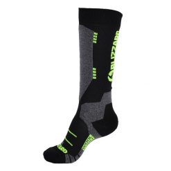 Skarpety narciarskie Blizzard Wool Sport Ski Merino black/green. Czarne skarpety BLIZZARD, bez wzorów. Za 65.00 zł.