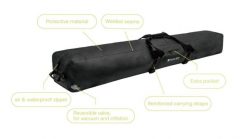VACme-TECH Torba na narty. Czarne torby na ramię TWISTBOXES, bez wzorów, klasyczne, na ramię, bez dodatków. Za 795.00 zł.