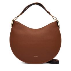 Torebka Coccinelle. Brązowe torebki klasyczne Coccinelle, bez wzorów, bez dodatków. Za 1,579.00 zł.