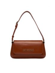 LOVE MOSCHINO Torebka JC4058PP1OLH0200 Brązowy. Brązowe torebki klasyczne Love Moschino, bez wzorów, ze skóry, bez dodatków. Za 749.99 zł.