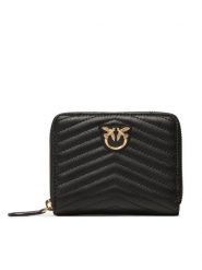 Pinko Duży Portfel Damski Taylor Zip Around PE 23 PCPL 100249 A0GK Czarny. Czarne portfele Pinko, bez wzorów, ze skóry. Za 479.99 zł.