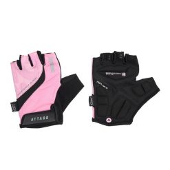 Rękawiczki rowerowe damskie ATTABO Kinu Pro WMNS. Czerwone rękawiczki ATTABO, bez wzorów, sportowe. Za 53.99 zł.