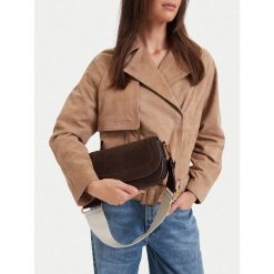 Torebka Badura. Brązowe torebki klasyczne Badura, bez wzorów, bez dodatków. Za 329.99 zł.