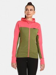 Kilpi Kurtka funkcyjna "Wolie" w kolorze różowo-zielonym rozmiar: 40. Różowe kurtki sportowe Kilpi, bez wzorów, z wełny, bez kaptura, outdoorowe. Za 347.99 zł.