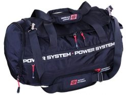 Torba treningowa POWER SYSTEM Dynamic Bag. Czarne torby na ramię POWER SYSTEM, bez wzorów, z materiału, eleganckie, na ramię, bez dodatków. Za 179.00 zł.