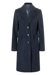 More & More Płaszcz przejściowy w kolorze granatowym rozmiar: 40. Niebieskie płaszcze More & More, bez wzorów, bez kaptura. Za 309.65 zł.