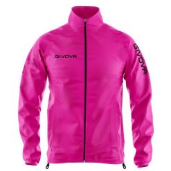 Kurtka wodoodporna Givova. Czerwone kurtki sportowe Givova, bez wzorów, z nylonu, bez kaptura, trekkingowe. Za 115.99 zł.