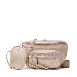 Saszetka nerka Steve Madden. Brązowe torebki klasyczne Steve Madden, bez wzorów, bez dodatków. Za 389.99 zł.