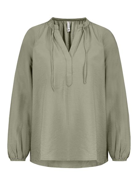 Eight2Nine Bluzka w kolorze khaki rozmiar: L. Brązowe bluzki Eight2Nine, l, bez wzorów, bez kołnierzyka, bez ramiączek. Za 61.17 zł.