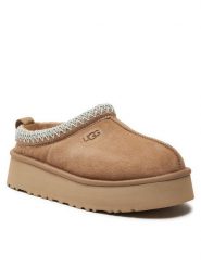Ugg Kapcie W Tazz 1122553 Beżowy. Brązowe obuwie domowe UGG, bez wzorów, ze skóry, bez zapięcia. Za 589.99 zł.