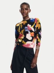 Desigual Sweter Abbotsfort 24WWJF49 Kolorowy Regular Fit. Swetry Desigual, xl, bez wzorów, z syntetyku, bez ramiączek. Za 229.99 zł.
