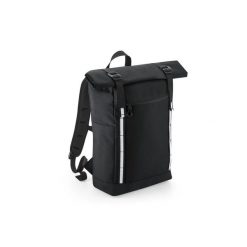 Plecak z zapięciem na rolowanie Quadra. Czarne plecaki QUADRA, bez wzorów. Za 254.50 zł.