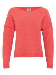 Camel Active Sweter w kolorze koralowym rozmiar: M. Czerwone swetry Camel Active, m, bez wzorów, bez ramiączek. Za 212.80 zł.
