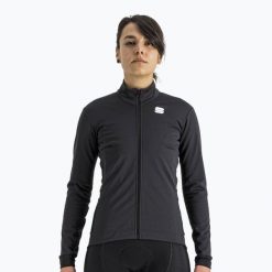 Kurtka rowerowa damska Sportful Neo Softshell. Czarne kurtki sportowe SPORTFUL, l, bez wzorów, z softshellu, bez kaptura, rowerowe. Za 279.99 zł.